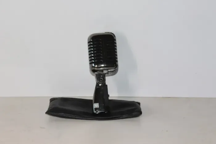 microfone estilo retrô arcano vt45bk1