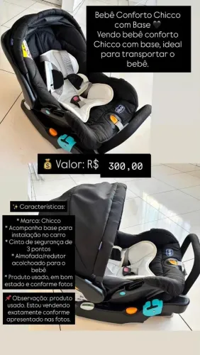 Bebê conforto da chicco