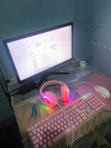 Monitor + teclado e Mouse
