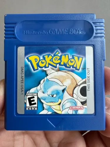 POKEMON BLUE USA - IMPECÁVEL - EXCLUSIVO COLECIONADORES