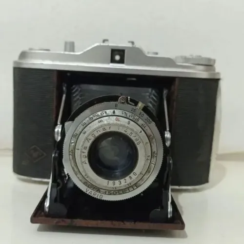 câmera fotográfica agfa isolette