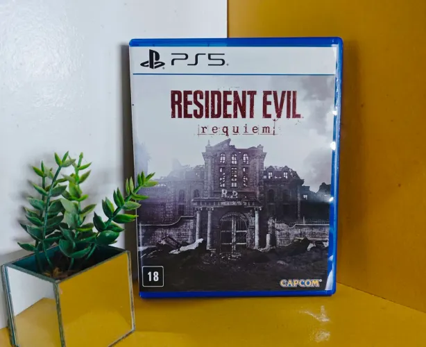 Jogo Resident Evil Requiem Ps5, mídia física. ESTADO DE NOVO!!!