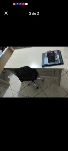 MESA PARA ESCRITÓRIO COM GAVETAS EM MDF TAM 1,20X0,60X0,75