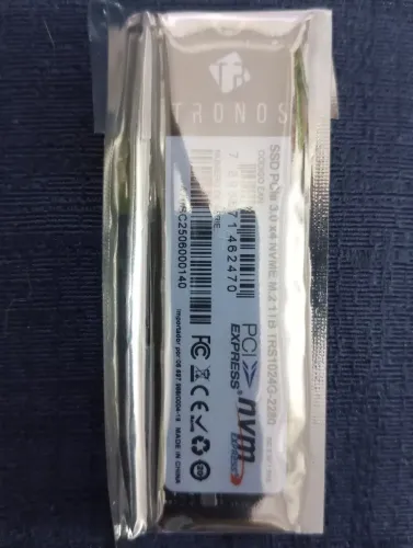 Nvme M2 1TB 3.0 novo