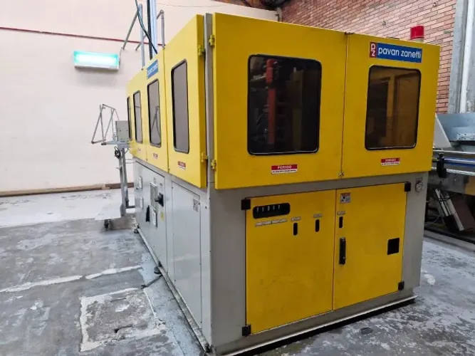 Máquina Sopro PET Pavan Zanetti + Compressor + Moldes Linha Completa