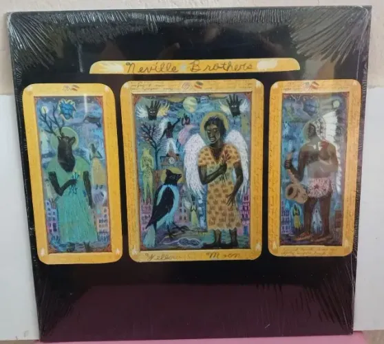 lp disco de vinil - neville brothers - yellow moon - lacrado - importado