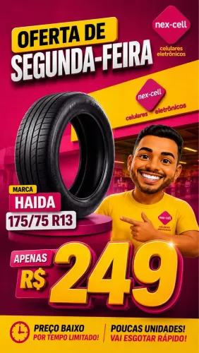 Pneu 175/75R13 Haida Ex-Comfort