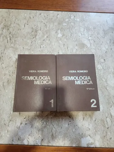 Semiologia Médica Vieira Romeiro 12ª edição 2 volumes