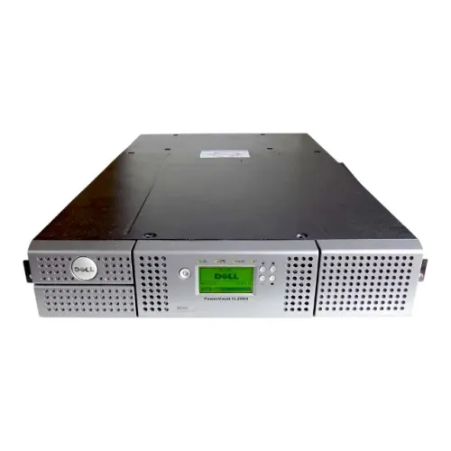 Tape Library Dell PowerVault TL2000 - Sem Drive - C/ Trilhos - SEMINOVO