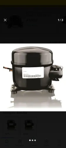 Motor compressor  1/12 Elgin r134  127v NOVO