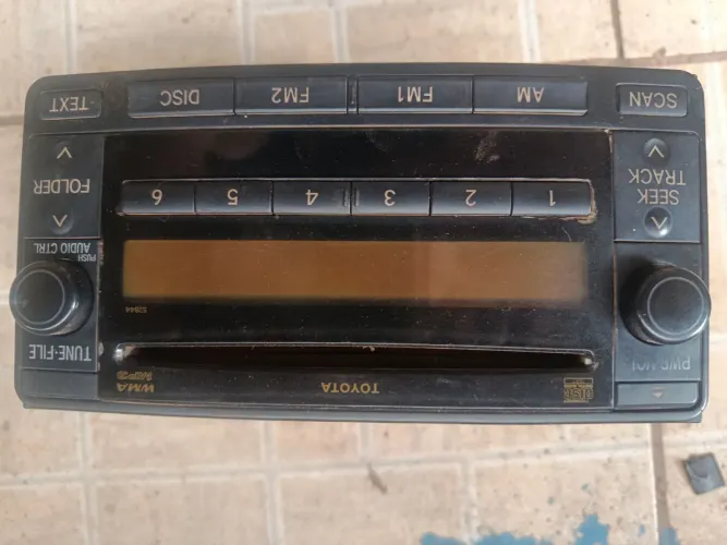 Rádio e máquina de vidro Hilux manual