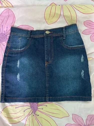 Saia jeans