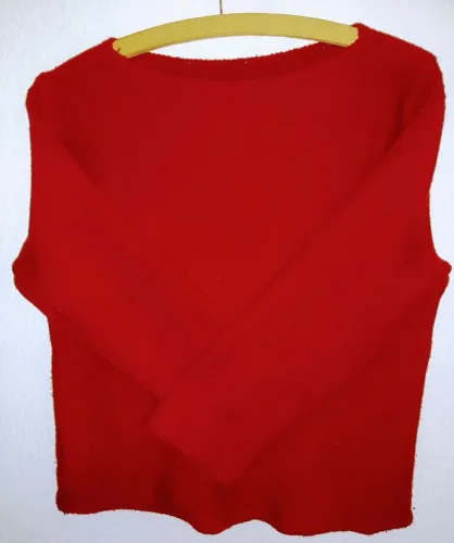 Blusa feminina em Cardigã outono inverno gola canoa e manda sino