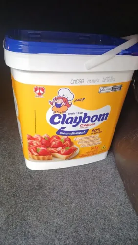 Manteiga claybon 14kg com vencimento 28/11