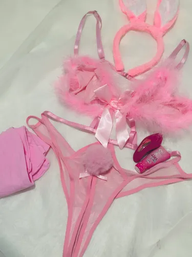Lingerie fantasia coelhinha