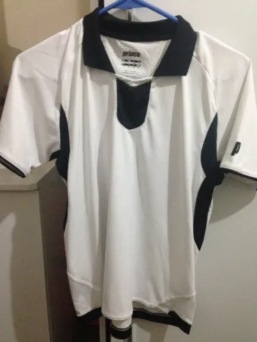 camisa infantil de tenis prince importada tamanho m