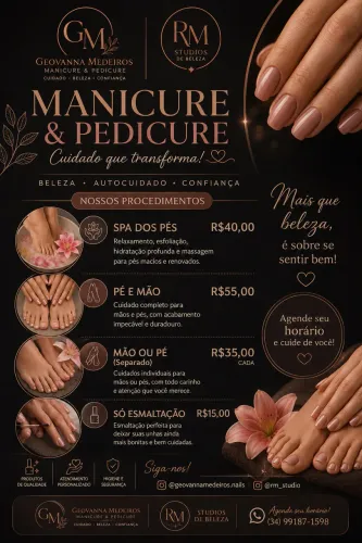 Manicure & pedicure?