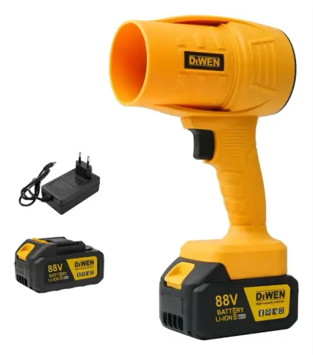Soprador De Folhas Elétrico Turbo 1.050w Portátil 88v Super Potente 5700 Rpm - Dewen