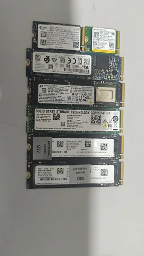 Lote de SSD 512 nvme saudáveis