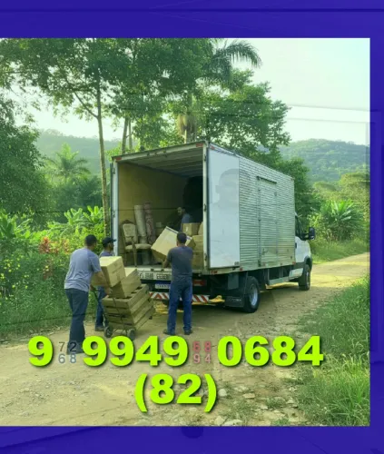 Frete em Maceió, Verdinho e Antares! Faça sua mudança com segurança e agilidade!