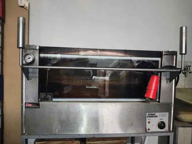 Forno elétrico lastro guilhotina