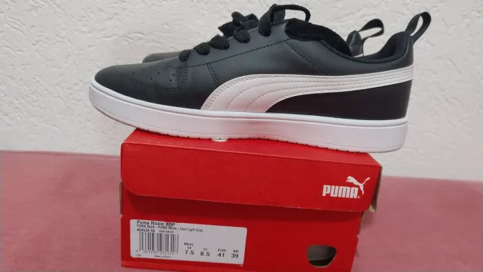Tênis Puma Rickie Bdp Masculino - Preto+Branco Tam.39