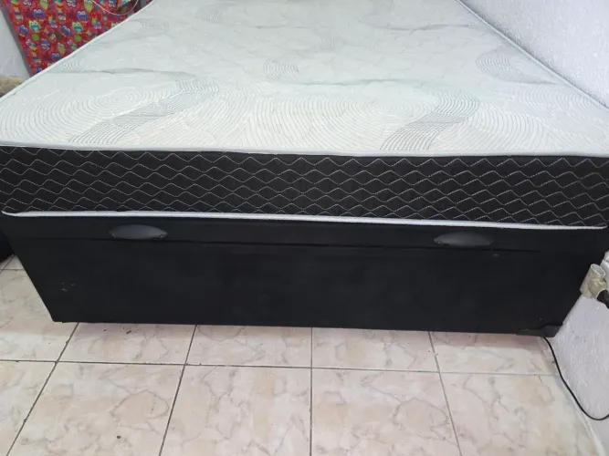 Cama box casal