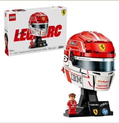 Lego - Editions Capacete Scuderia Ferrari Hp Charles Leclec 43014
