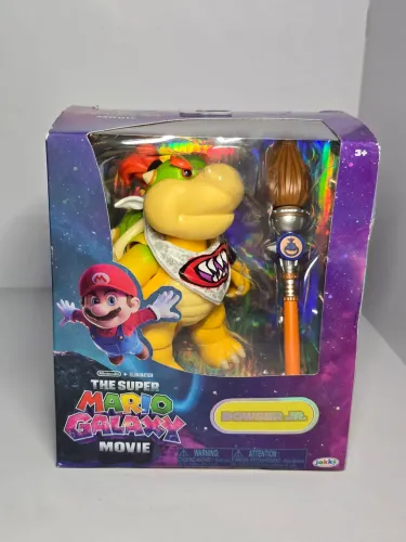 Super Mario Galaxy The Movie Bowser Jr. Jakks lacrado