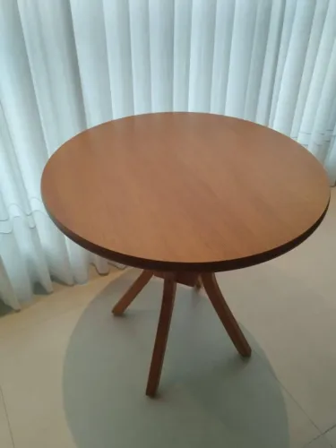 mesa redonda 80 cm