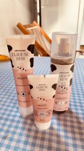 Kit Deleite Cuide-se Bem novo o Boticário
