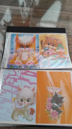 Papéis de carta antigos anos 90