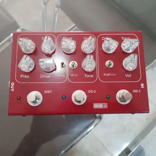 Pedal Guitarra SG Spanish 3 em 1 Angry Charlie TS9 Morning Glory