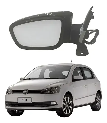 Retrovisor Elétrico Esquerdo Volkswagen Gol G6 2015