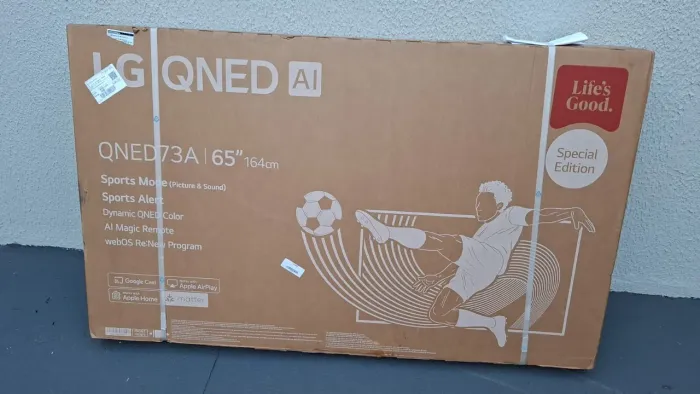 TV 65 LG QNED NOVA LACRADA COM NOTA FISCAL