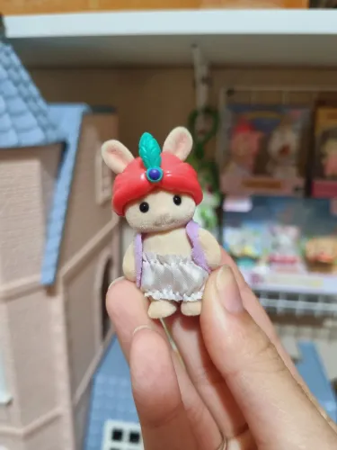 Sylvanian families bebê coelho leite blind bag fairytale 
