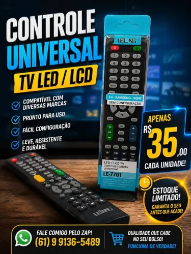 Controle remoto universal