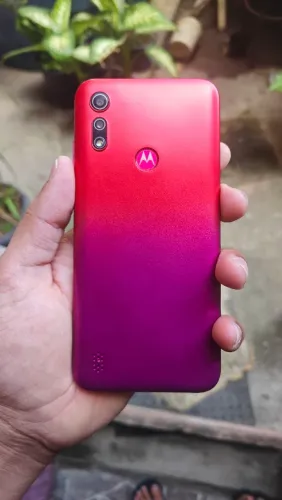 Motorola Moto E6s 64GB Vermelho 4GB RAM Tela 6.1" Dual Chip Câmera Dupla Original