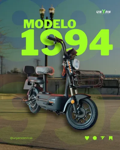Moto Scooter Elétrica Unyan, zero km 800w, não precisa cnh