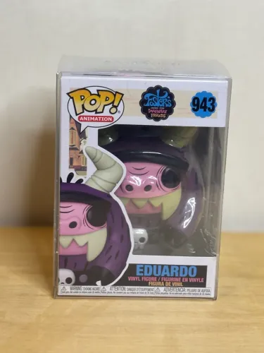 Funko POP! Animation - Eduardo Exclusive HOT TOPIC MANSAO FOSTER PARA AMIGOS IMAGINÁRIOS