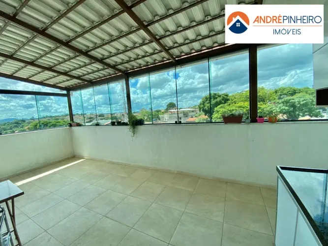 Cobertura de 2 Quartos com Espaço Gourmet e Churrasqueira no Mantiqueira (Venda Nova)