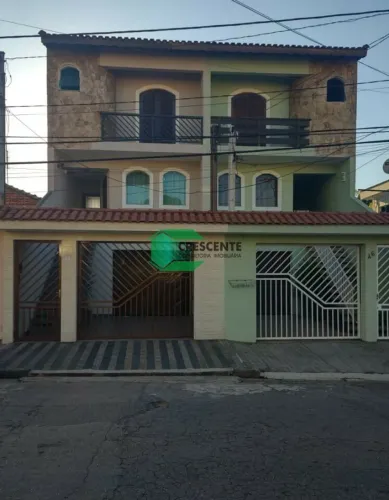 Magnífico sobrado para venda próximo avenida Lino Jardim, Valparaiso, Santo André.