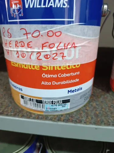 Tinta Esmalte Sherwin Williams Verde Folha Brilhante 