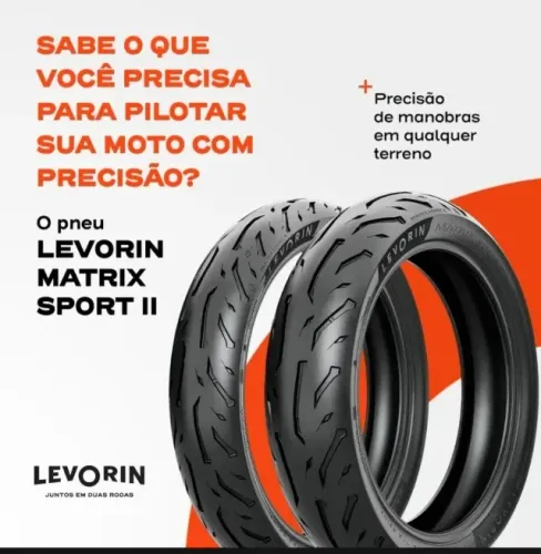 Pneu Levorin 100 80 17 Matrix 2