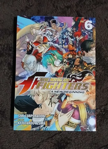 3 edição The King of Fighters A new beginning (sevenseas) edição gringa