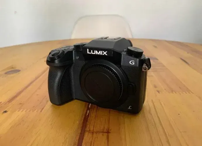 Lumix G7 em estado de nova