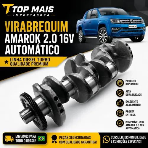 VIRABREQUIM AMAROK 2.0 16V AUTOMÁTICO 