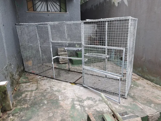 viveiro de metalon galvanizado