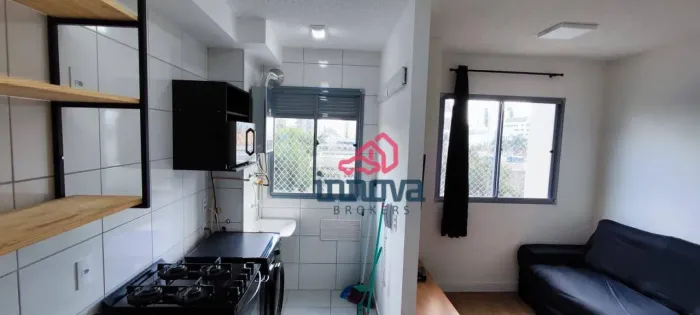 Apartamento com 1 dormitório para alugar, 30 m² por R$ 3.100,00/mês - Mooca - São Paulo/SP
