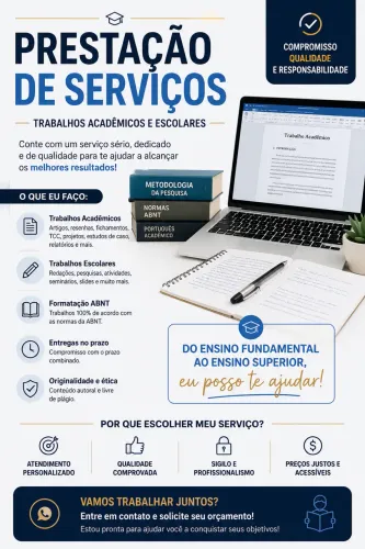 Trabalhos acadêmicos e escolares